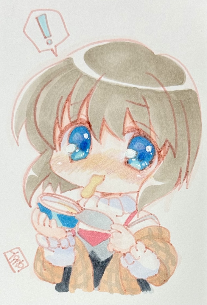直筆ポスカ　栞
