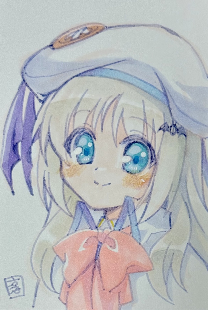 直筆ポスカ　クド