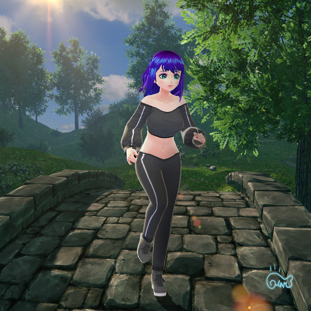 [Vroid] Female Sports Outfit