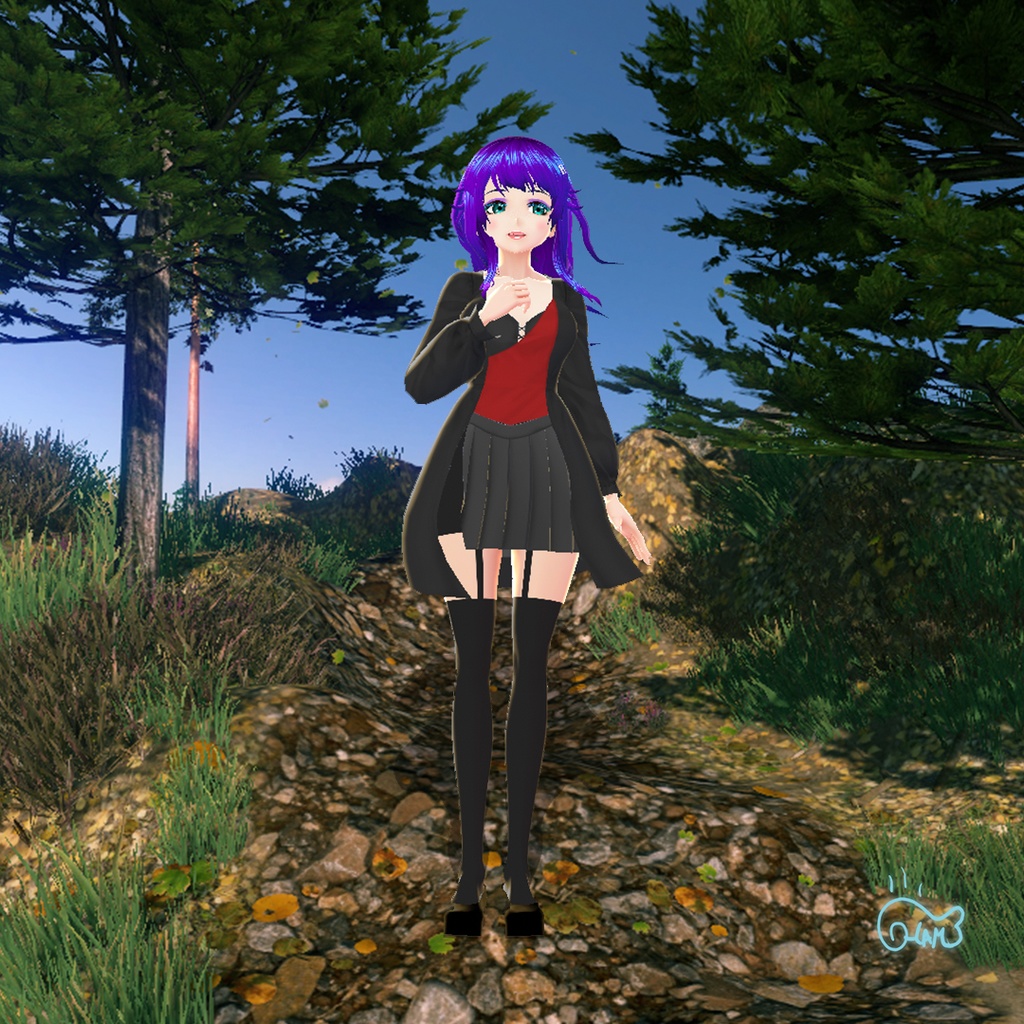 [Vroid] Simply Gothic
