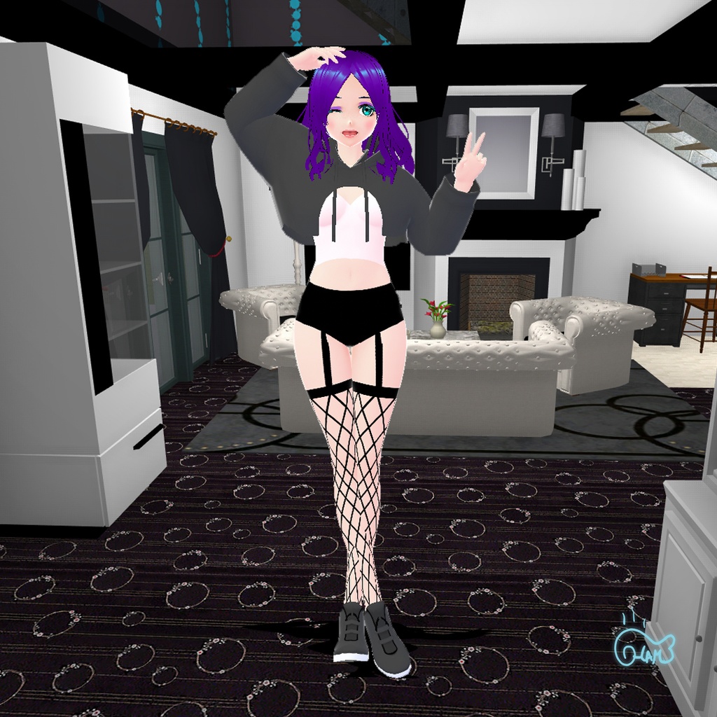 [Vroid] Gothic Idol