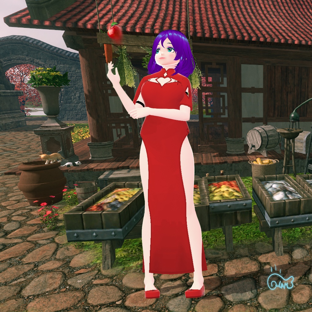 [Vroid] Asian outfit