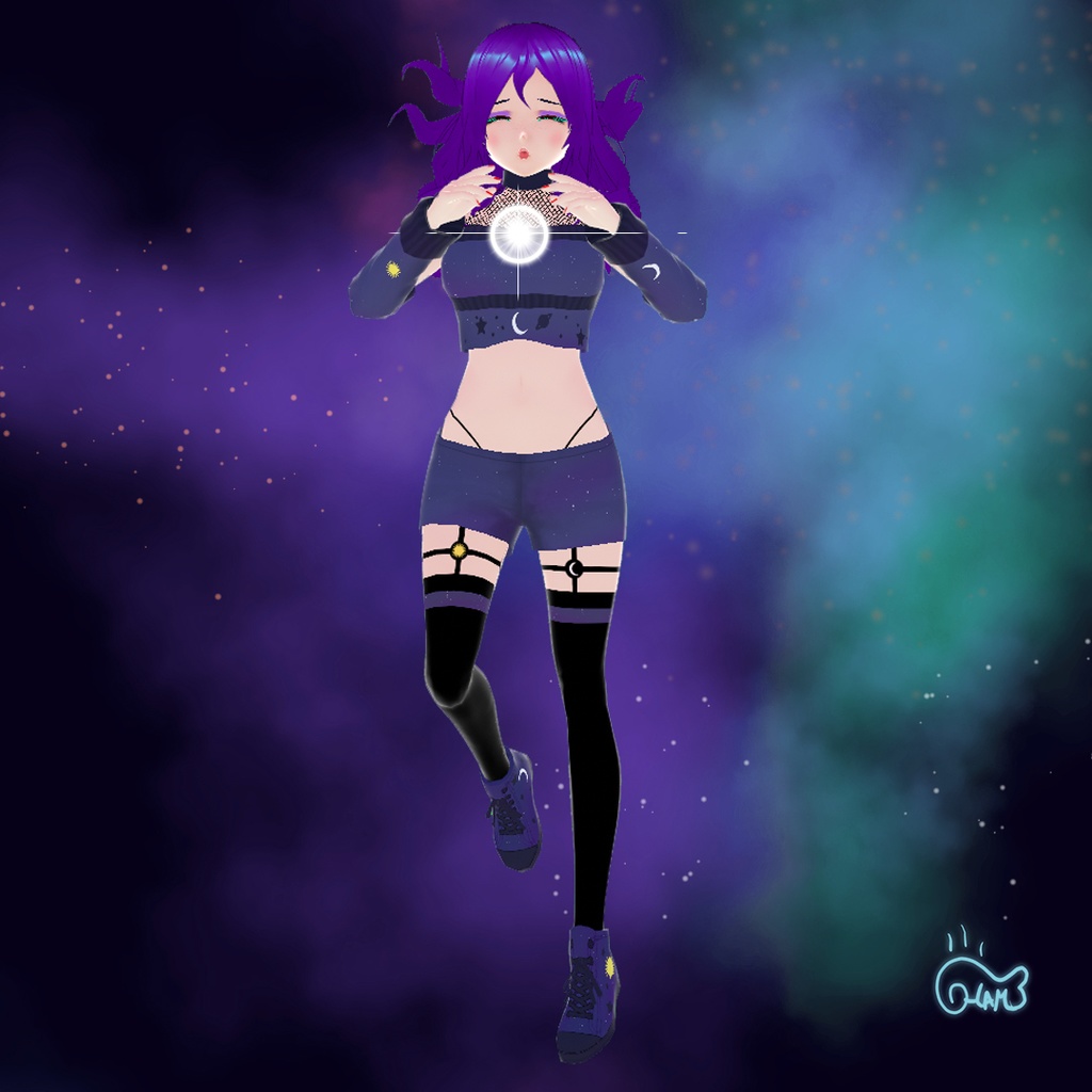 [Vroid] Galaxy Outfit