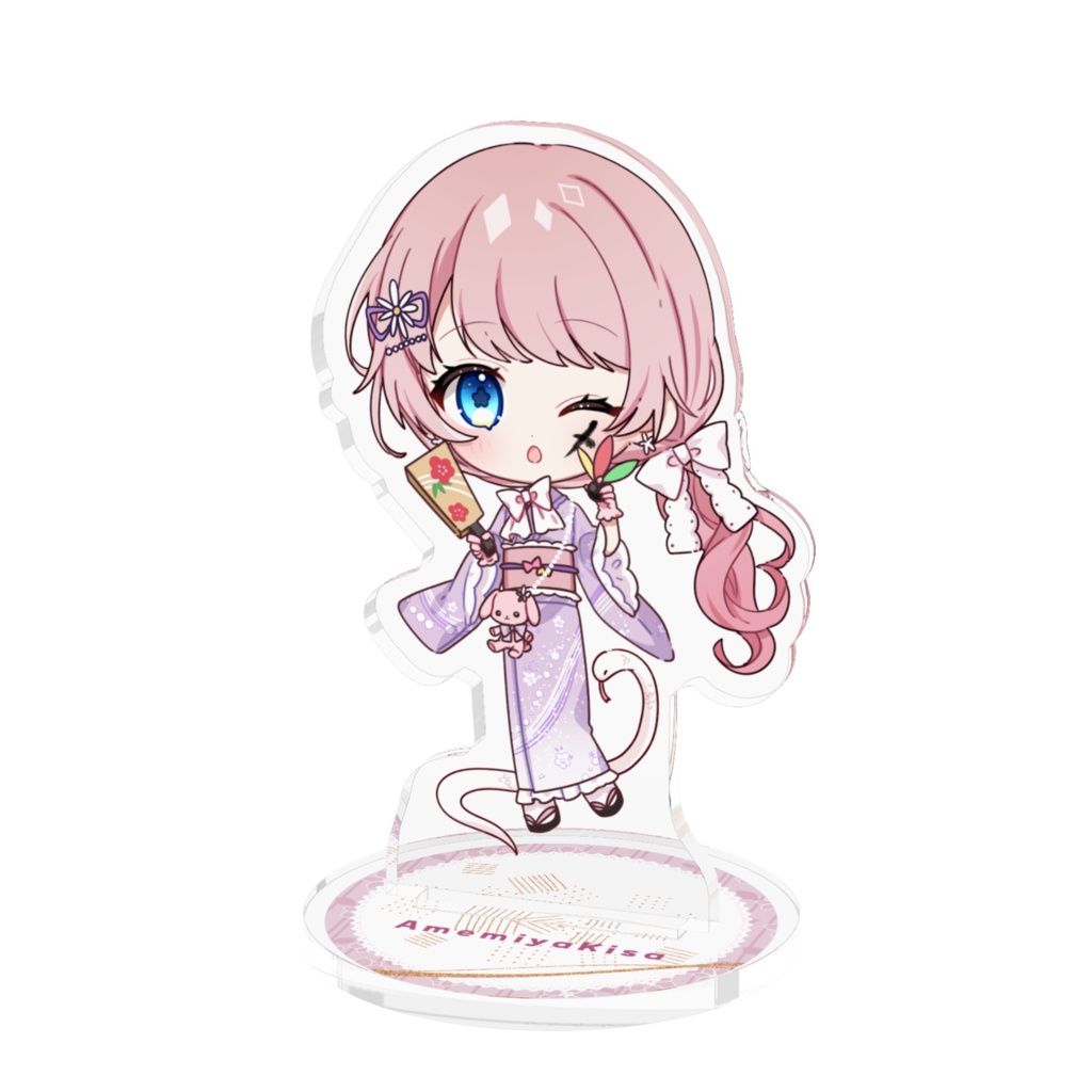 【2025年1月】アクリルスタンド（お正月雨宮ちゃん）