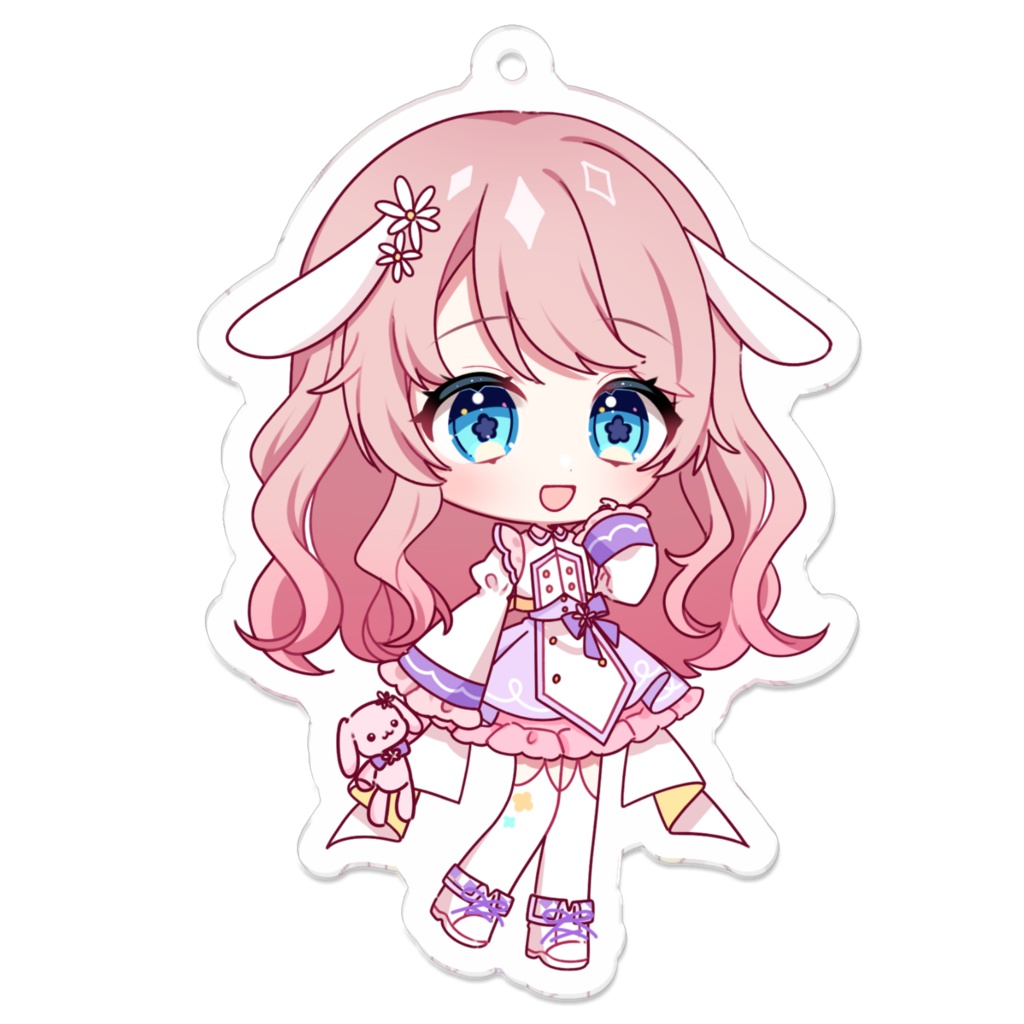 【2025年4月】アクリルキーホルダー（イースター雨宮ちゃん）