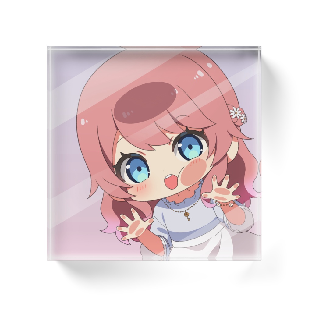 雨宮ちゃんのかわいいアクリルブロック