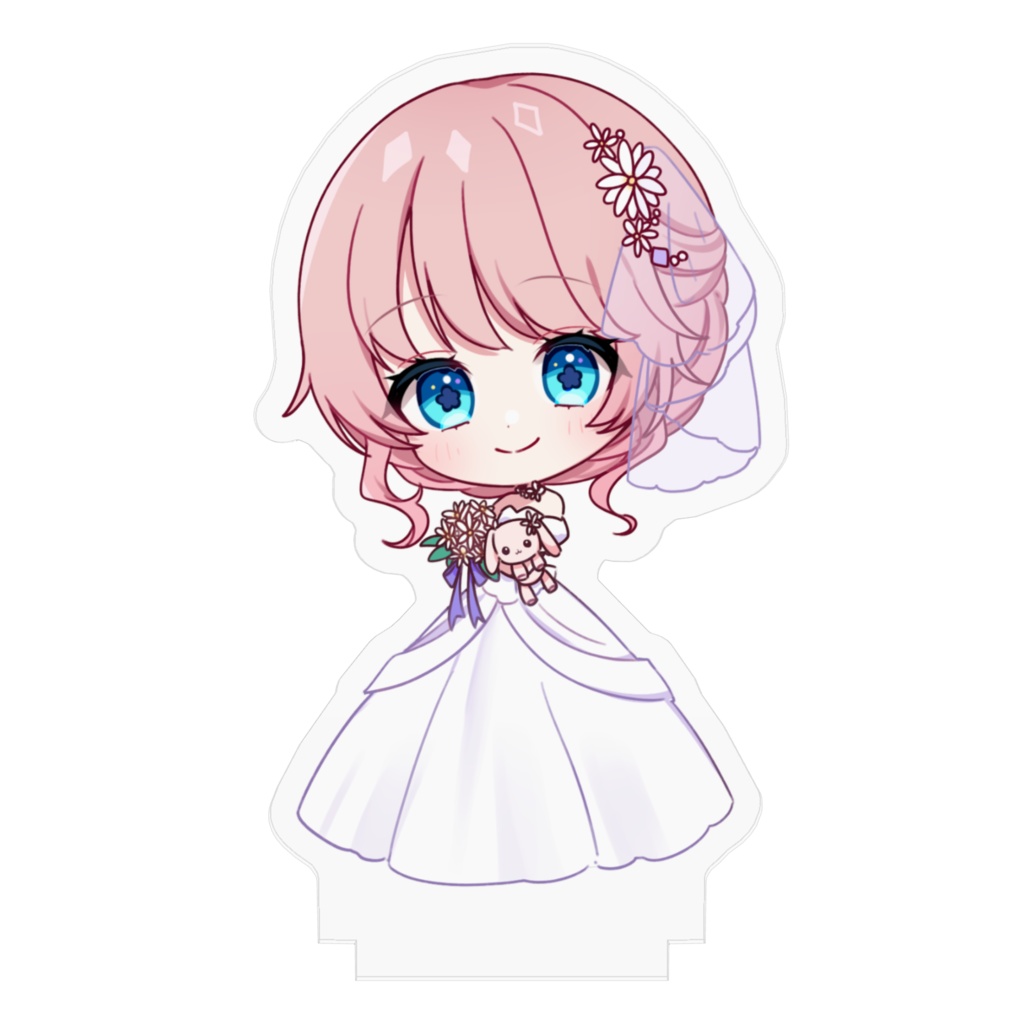 【2025年6月】アクリルスタンド(ウエディング雨宮ちゃん)