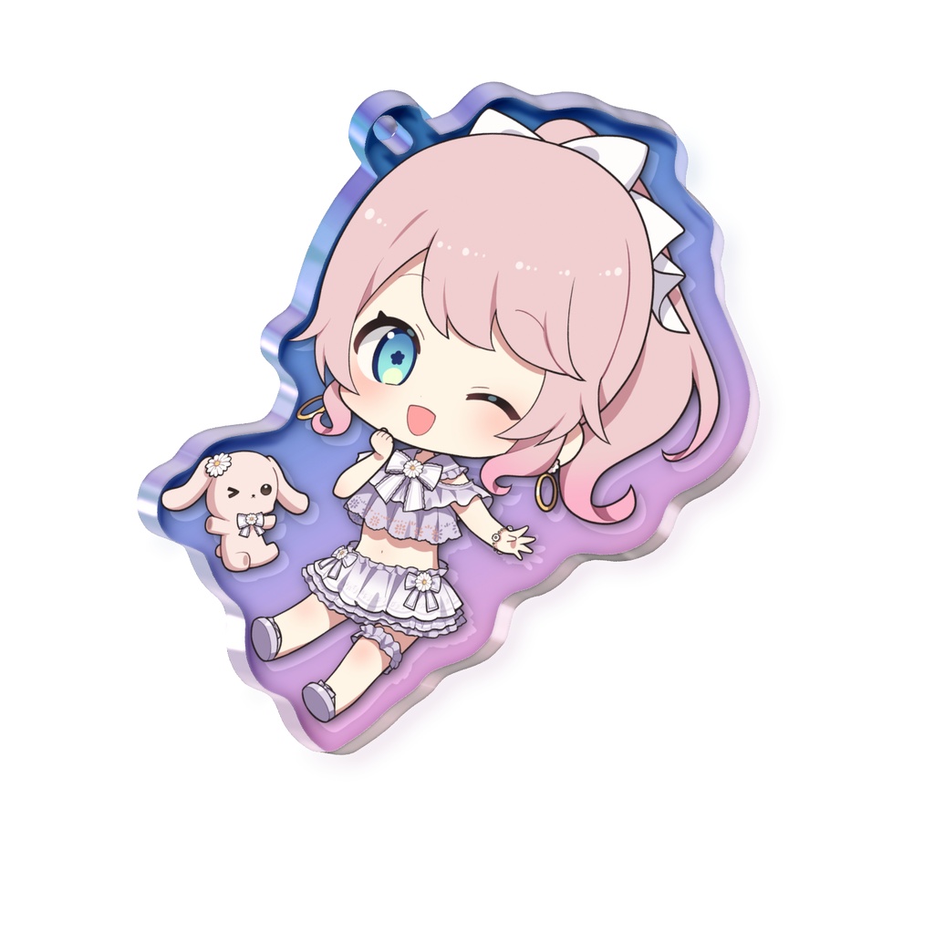 【雨宮綺咲】水着衣装オーロラアクリルキーホルダー