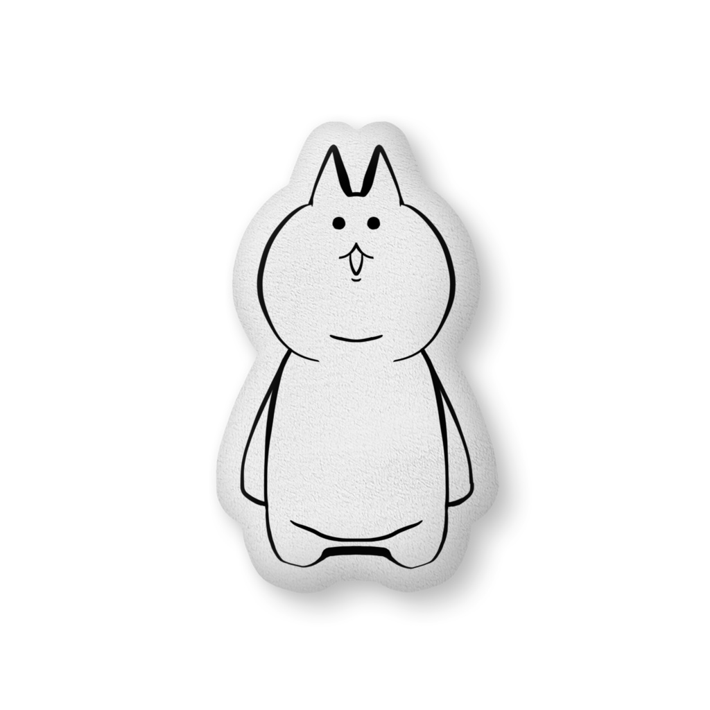 しな天(ほぼ)等身大クッション