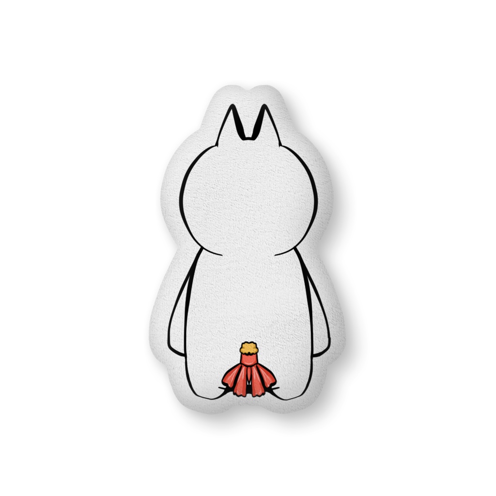 しな天(ほぼ)等身大クッション