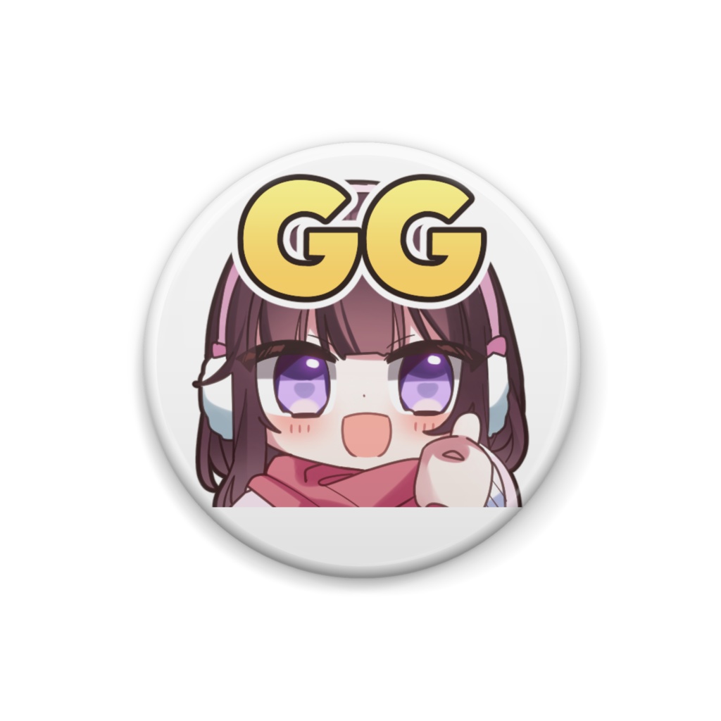 うたぼっと GG缶バッジ 25mm×25mm