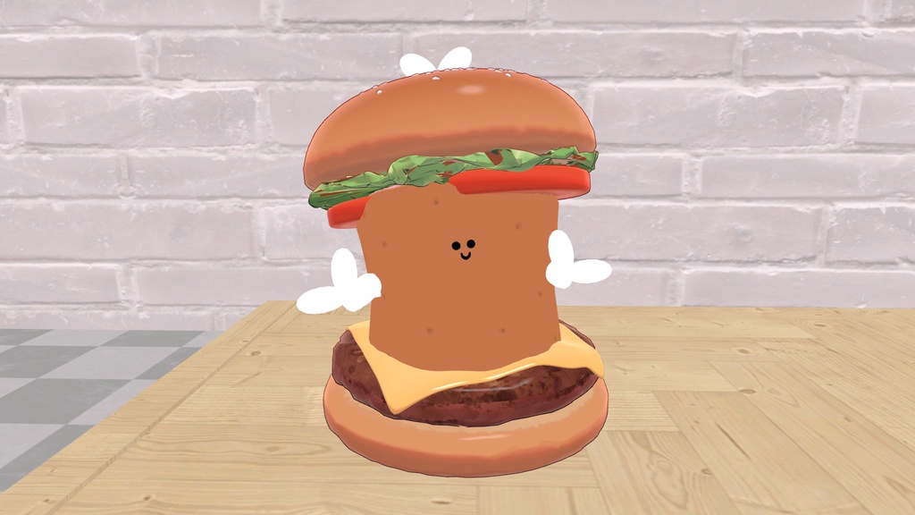 【Free】ぽにぽにハンバーガー