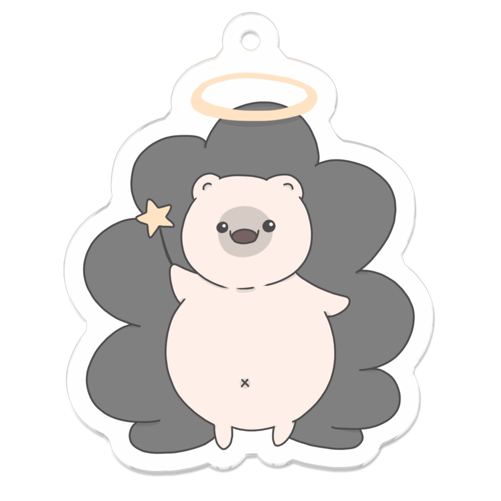 まあるいおばけのハリネズミ