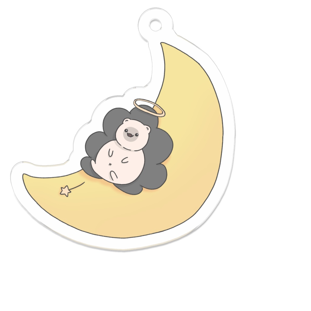 お月様でひと休み