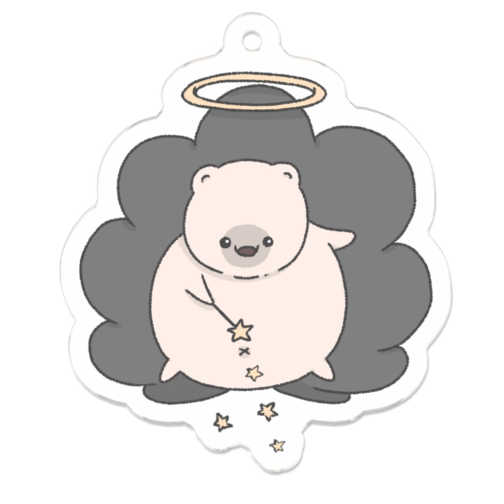 どこに魔法をかけたのかな？キーホルダー