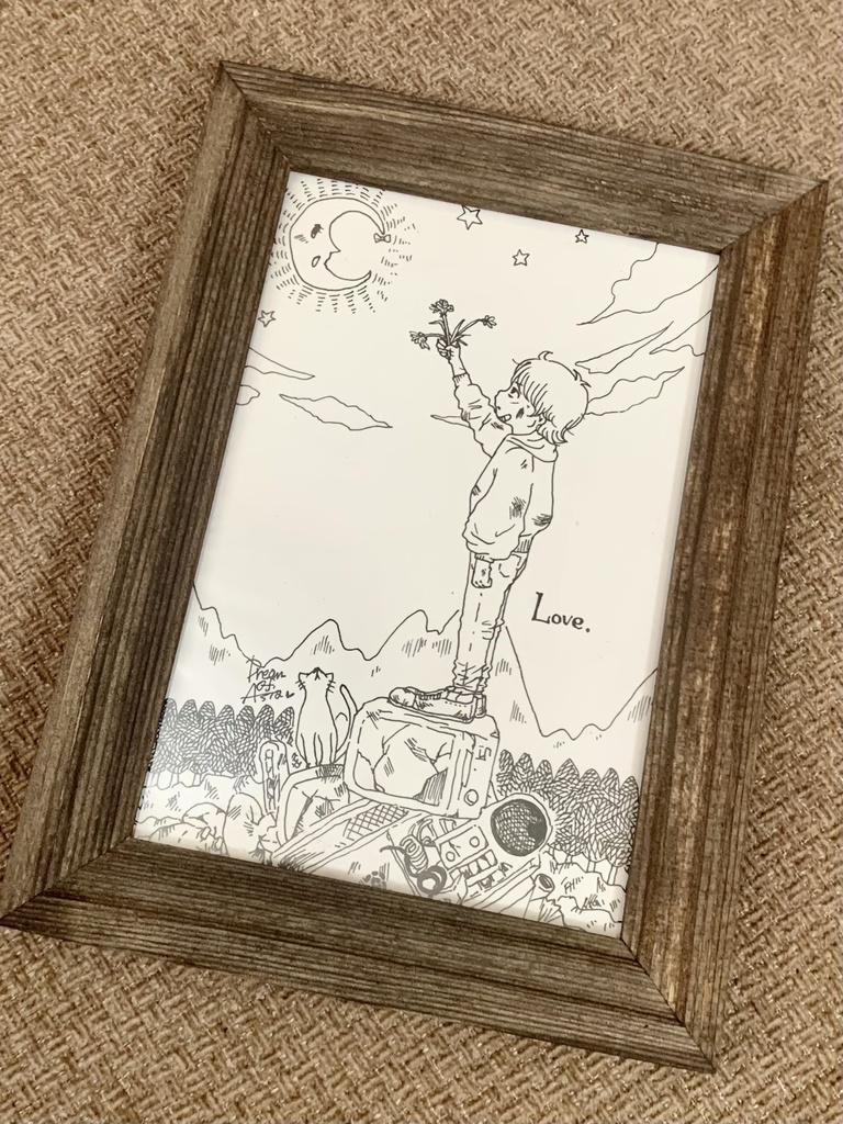 【アナログイラスト】Love.