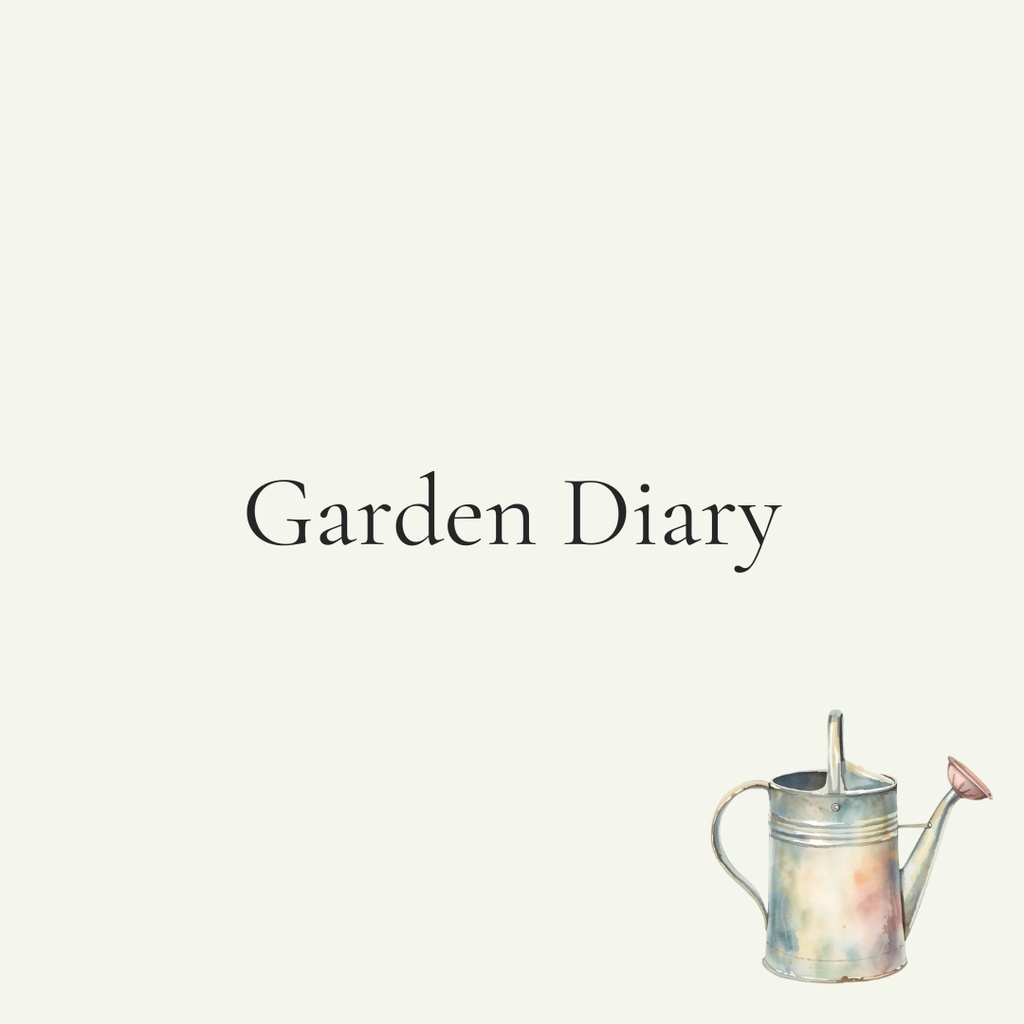 水彩ガーデニングクリップアートセット01(16点)– Watercolor Gardening Clipart