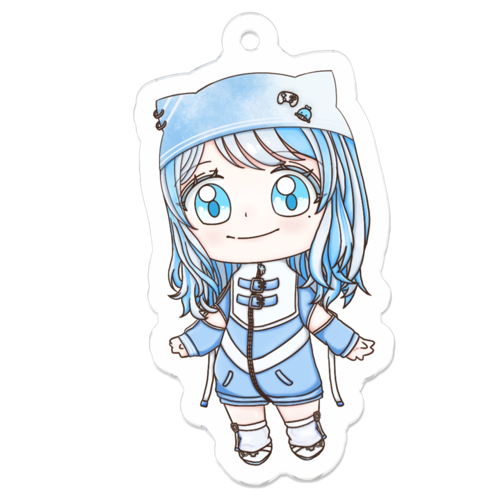 ミニキャラアクキー