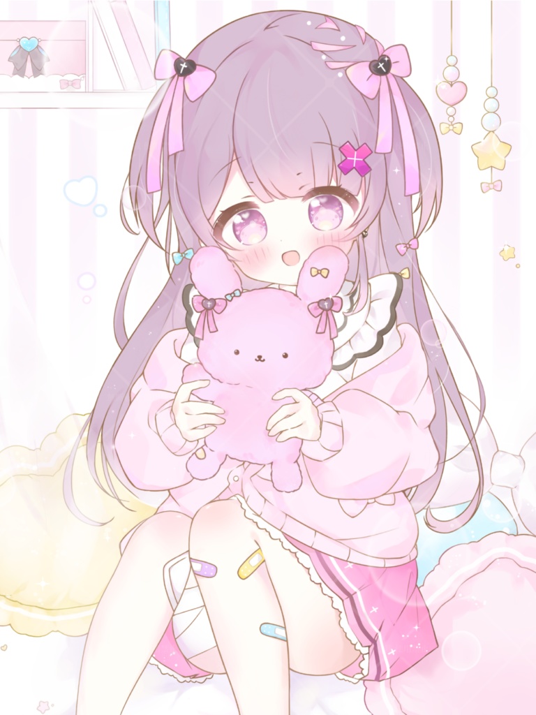 さくらねうさちゃん♥少し小さめ&調整バージョン