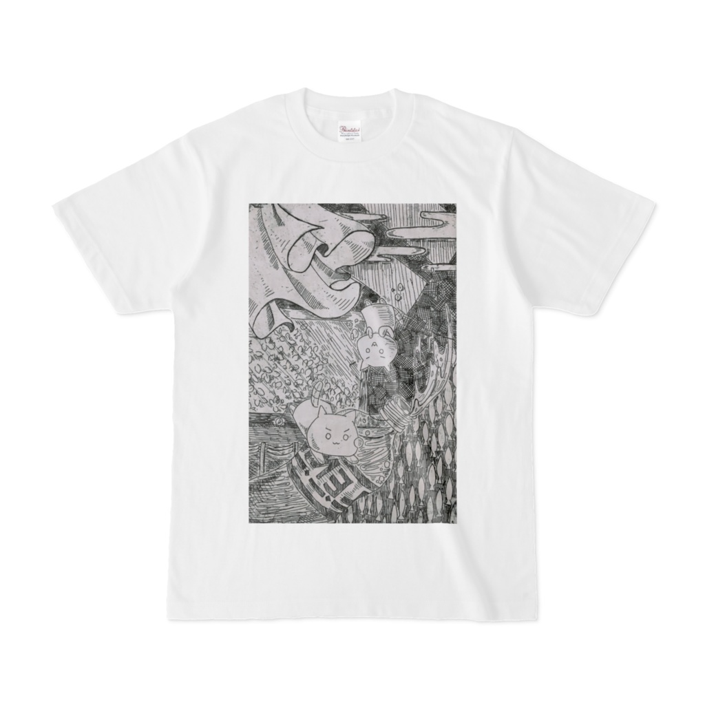 ねこのTシャツ