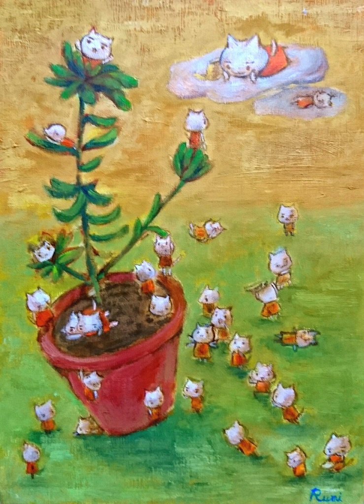 ねこのパスケース