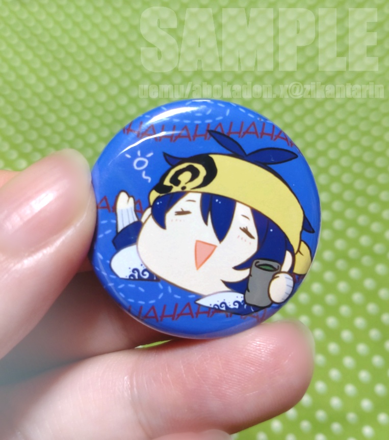 【FA/自家】32mm缶マグネット①(刀)