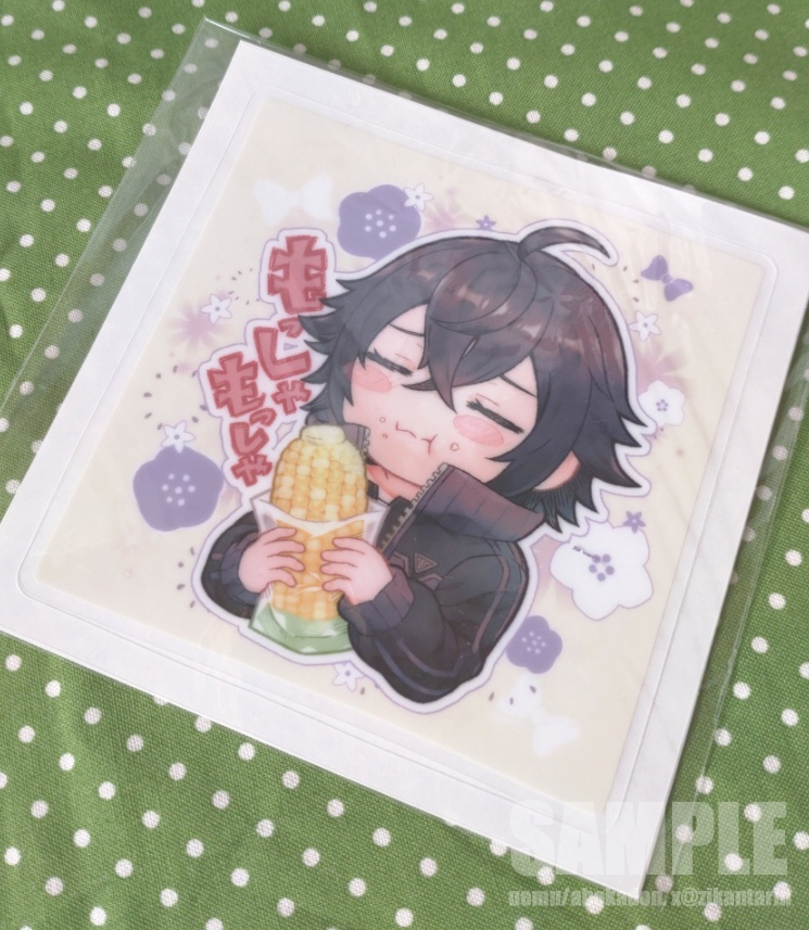 【FA/自家】もっしゃもっしゃ水心子ステッカー