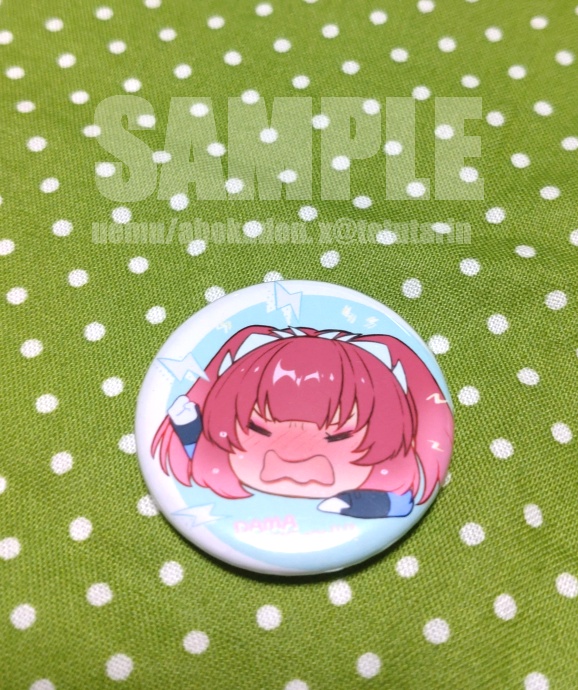【FA/自家】32mm缶マグネット(アグネス)