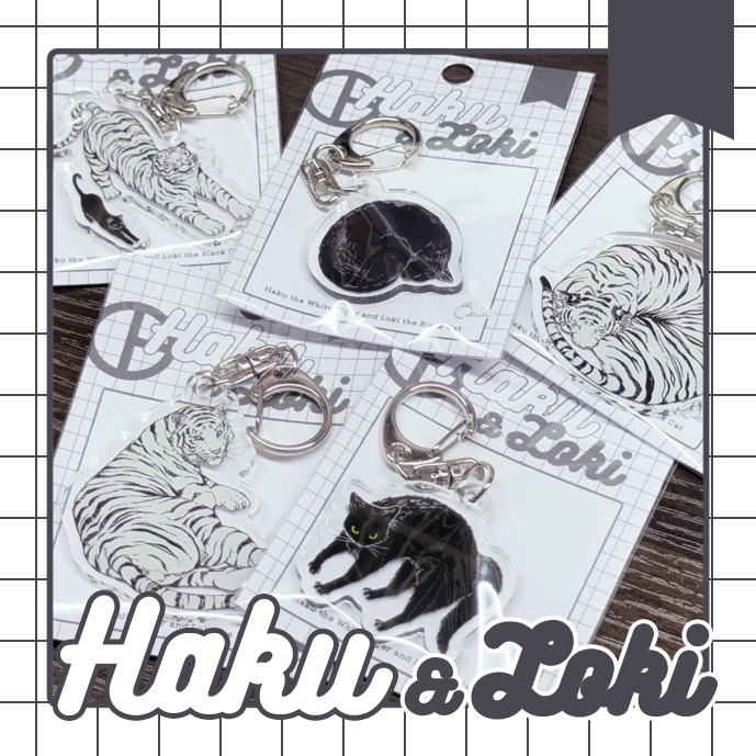 【ハクロキ】アクリルキーホルダー