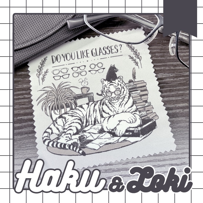 【ハクロキ】メガネ拭き