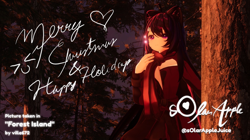 オリジナル3Dモデル / (ORIGINAL 3D MODEL Ver. 1.00) Black Fox Coat for Koyuki!