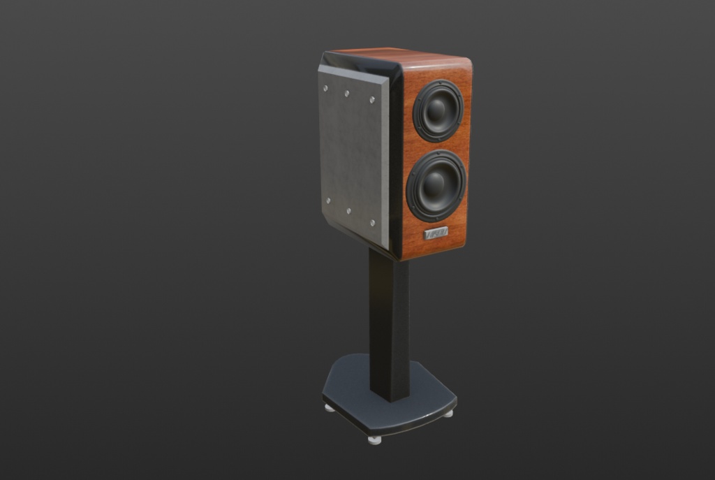 [無料]ブックシェルフ型スピーカー　スタンド付