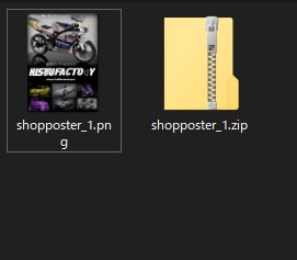 当ショップロゴステッカー&ポスター