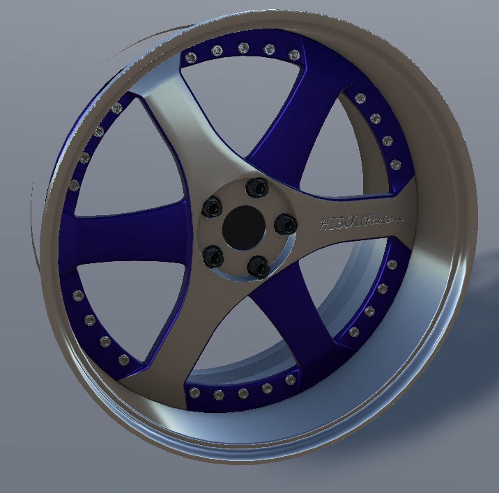 多分昔のエコカーの純正ホイール[VRChat][3Dモデル]