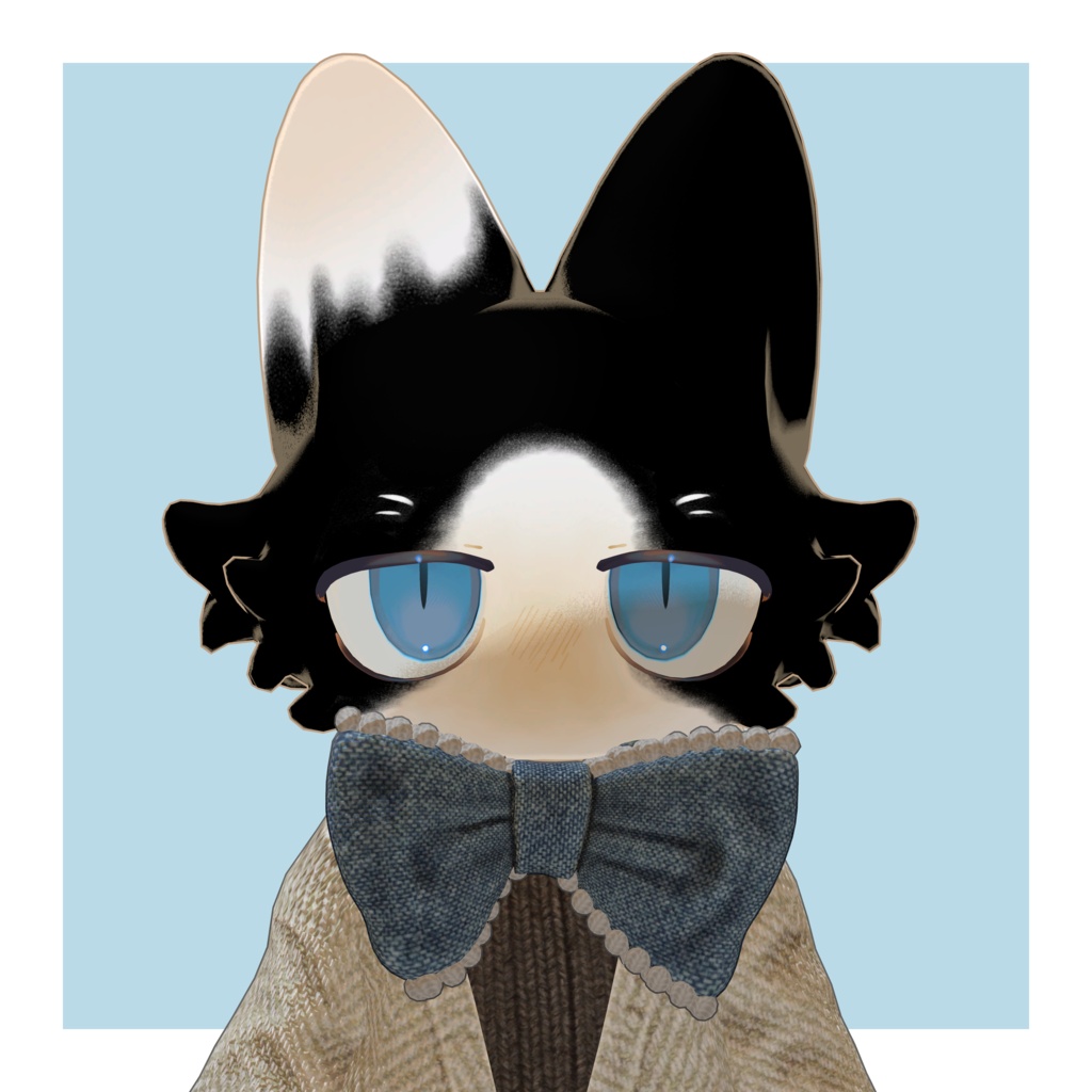 【フィニシフ専用】ハチワレもどき