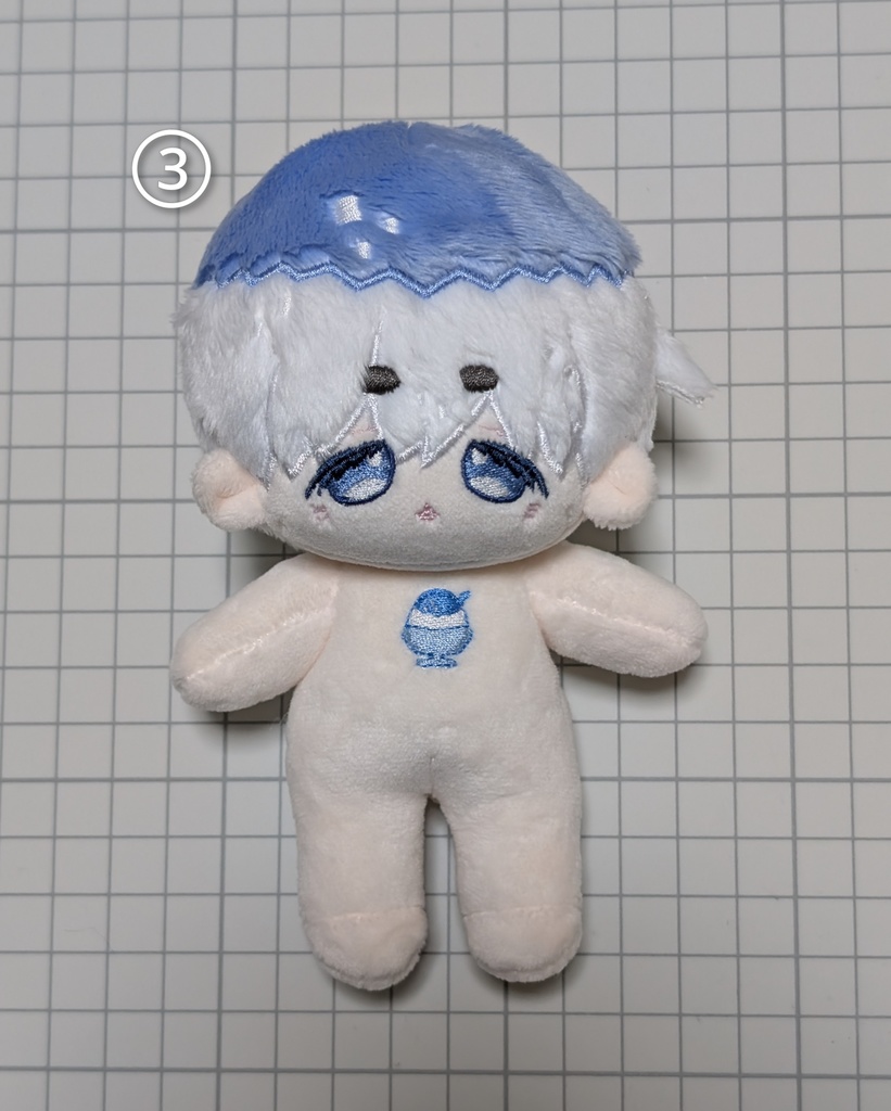 【無属性ぬいぐるみ】 10cm シール B品