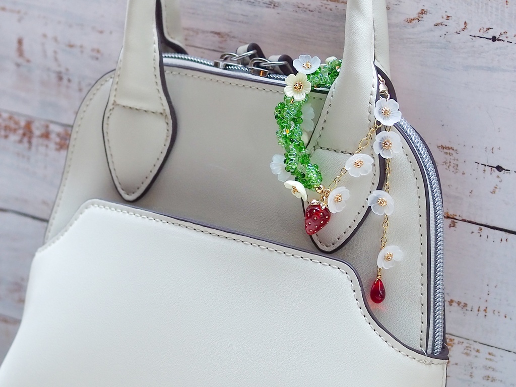 花咲くチャーム【桃、レモン】