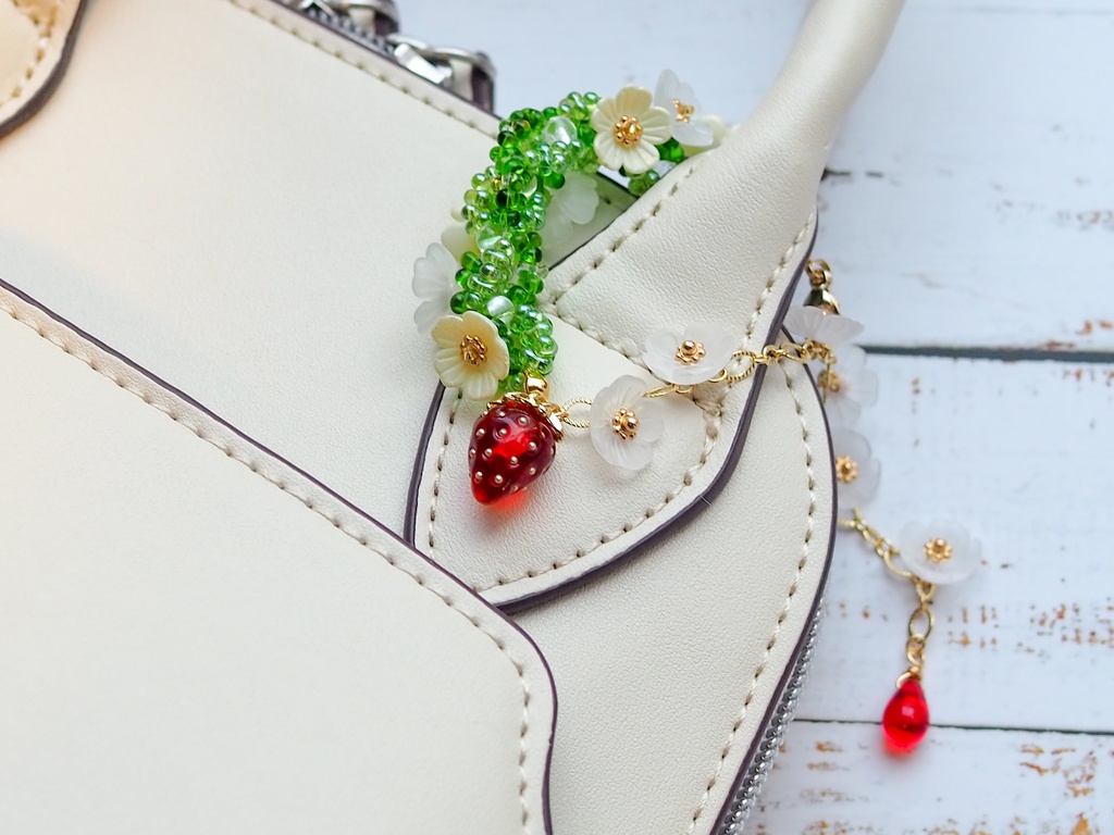 花咲くチャーム【桃、レモン】