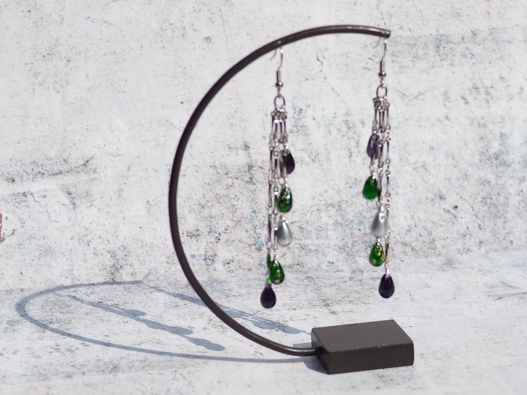 【Bradley】ドロップビーズピアス/イヤリング