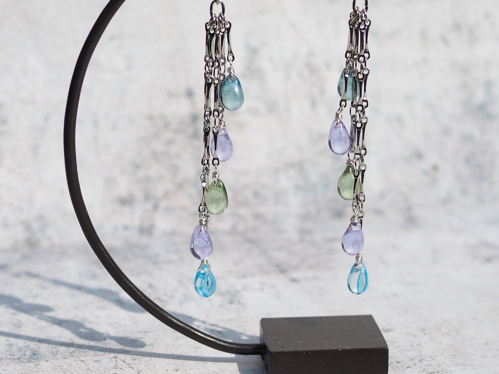 【Figaro】ドロップビーズピアス/イヤリング