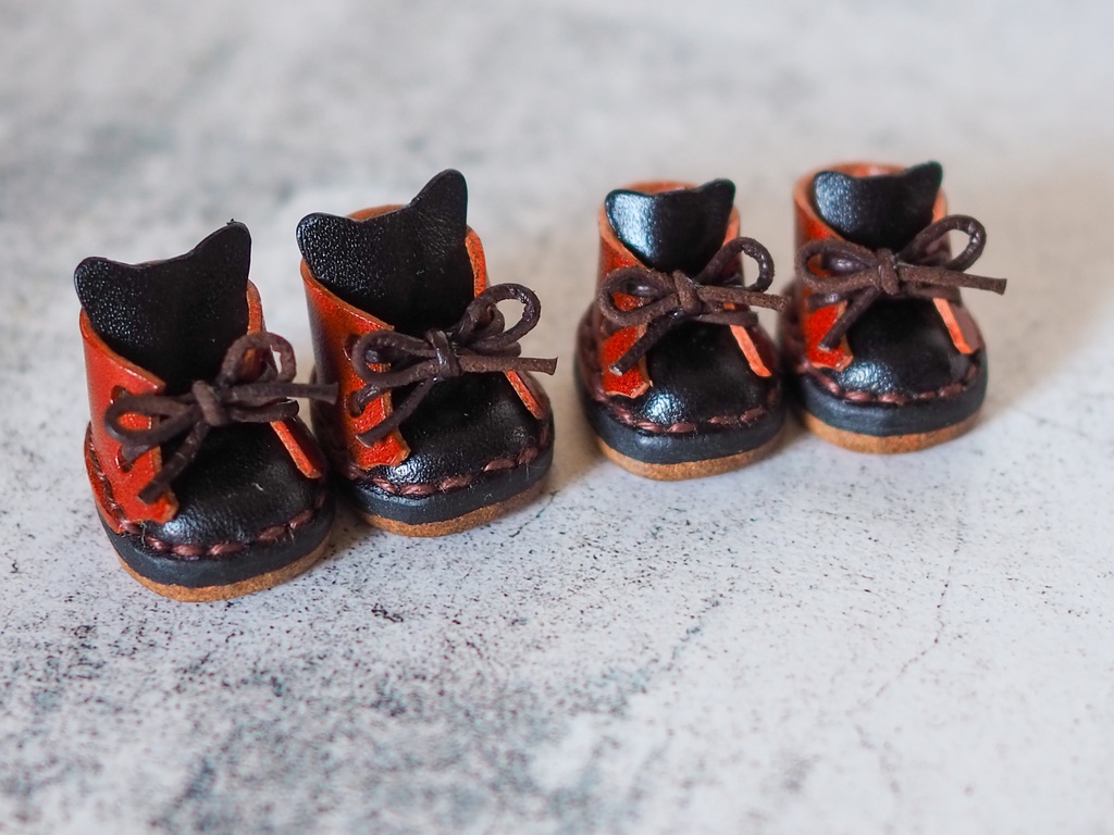 ハロウィン猫ぬい靴【Sサイズ、Mサイズ】