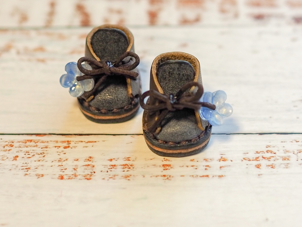 秋の午後 お茶会のぬい靴【Sサイズ】