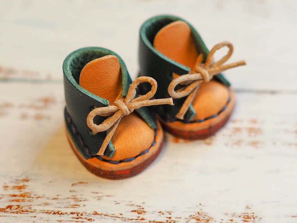 秋の午後 お茶会のぬい靴【Sサイズ】