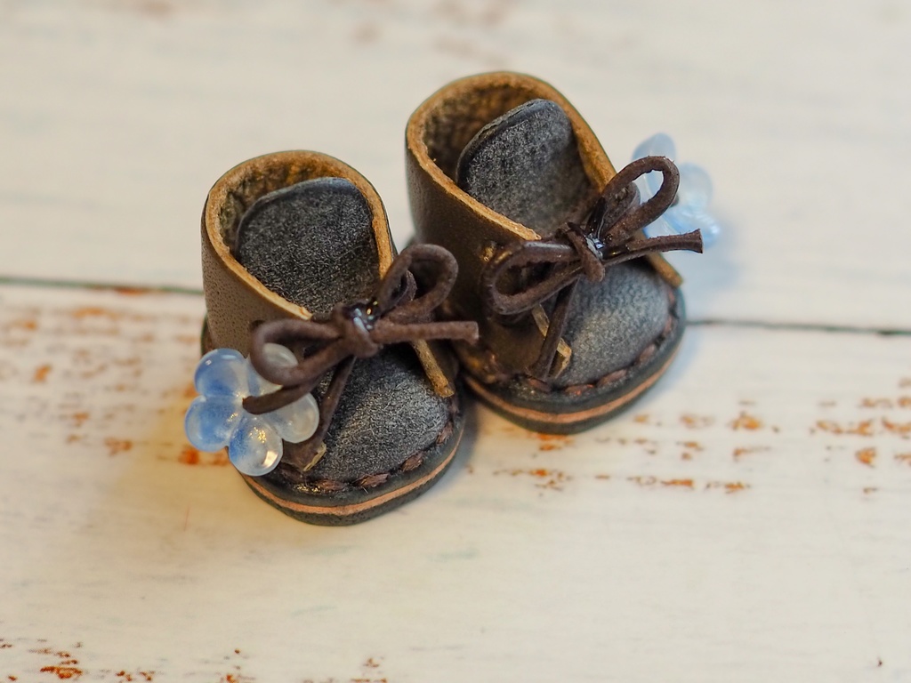 秋の午後 お茶会のぬい靴【Sサイズ】