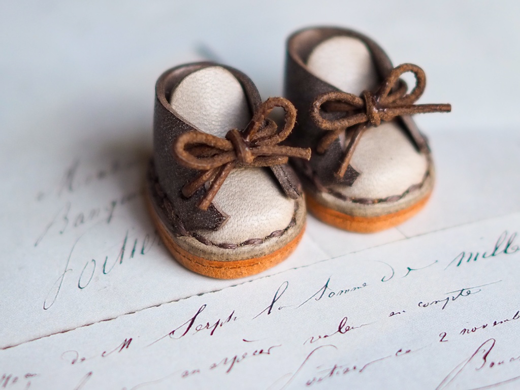 雪の先の灯りのぬい靴【Sサイズ】