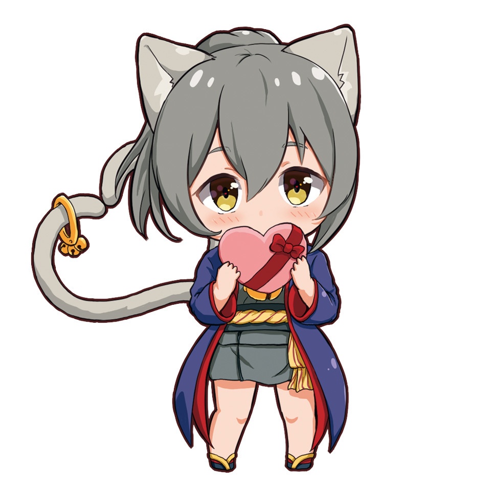 くらかけみやアクリルキーホルダー　バレンタインver