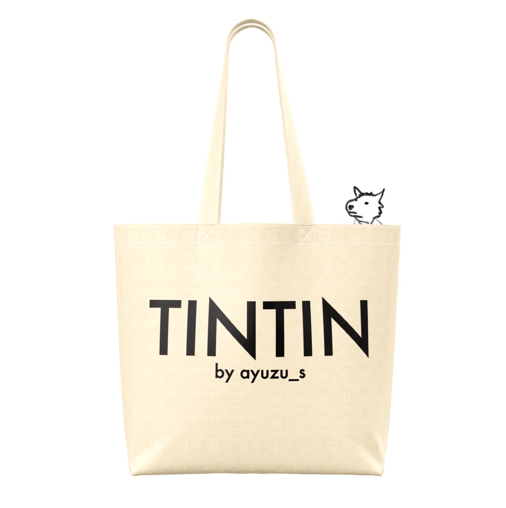 トートバッグ「TINTIN」