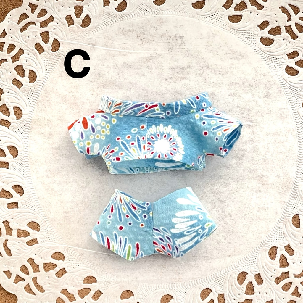 10-14cm用甚平(いつぬいピッタリサイズ)