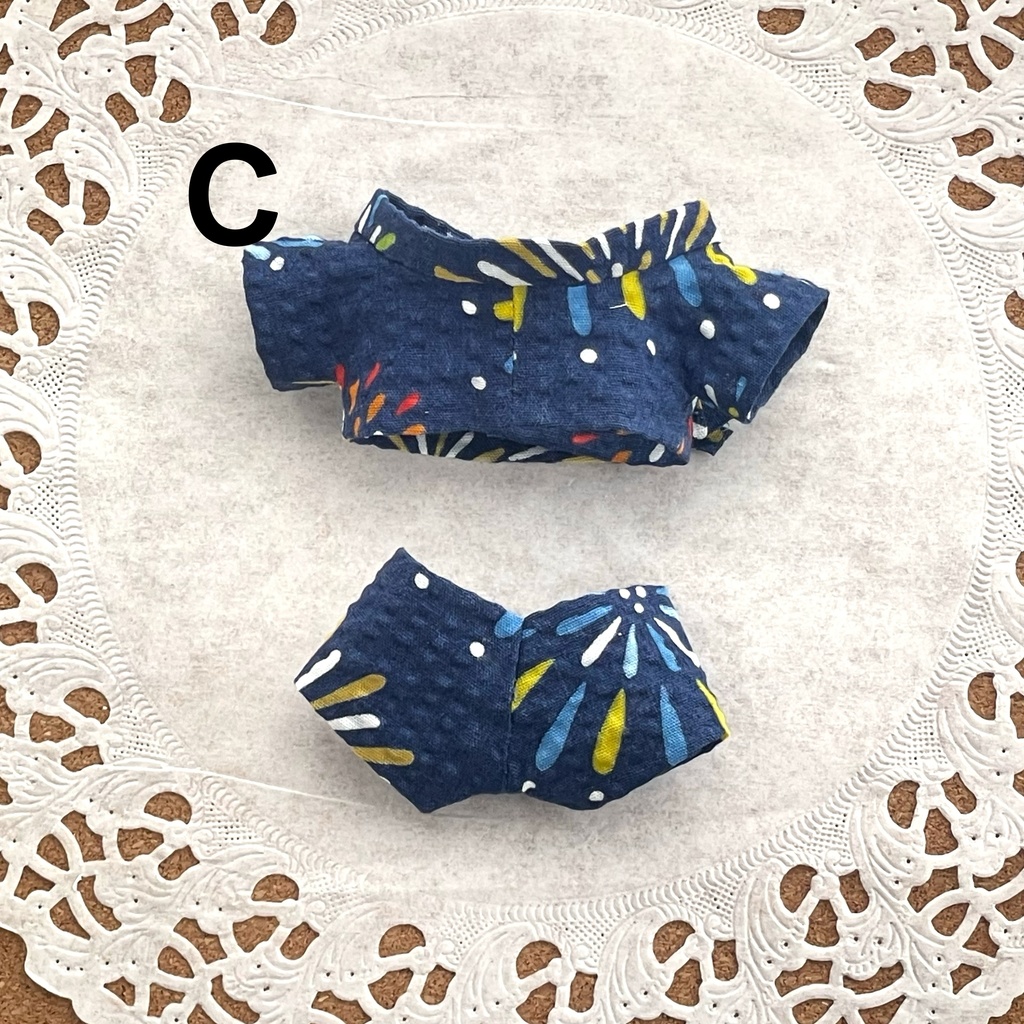 10-14cm用甚平(いつぬいピッタリサイズ)