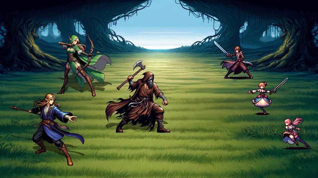 【ドット絵風】エネミー素材集 300種【モンスター&人型 サイドビューバトル用】